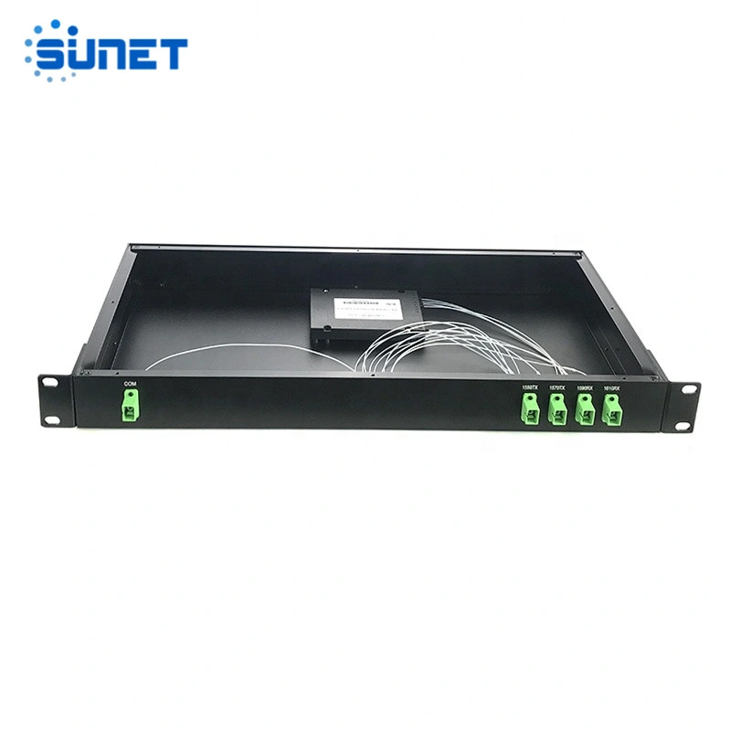 1u 19 Inch Rack Mount 8CH CWDM 16 Channels Mini Fiber DWDM/Mux/Demux