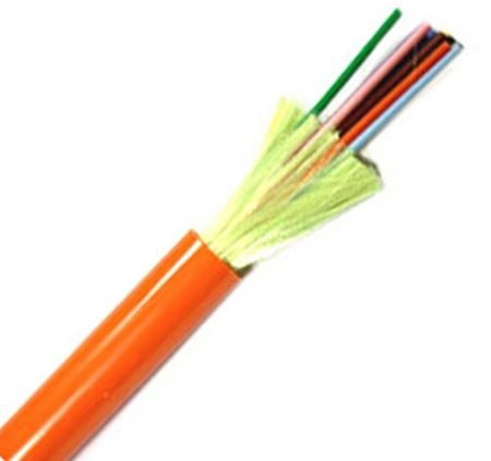 12 Cores Loose Tube Distribution Indoor Fiber Optic Cable