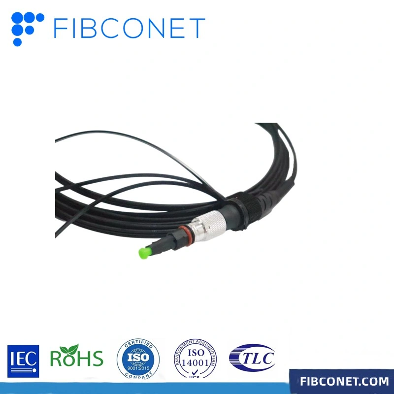 FTTH Sc APC Singlemode Simplex Assembly Waterproof Fiber Optic Waterproof Connector