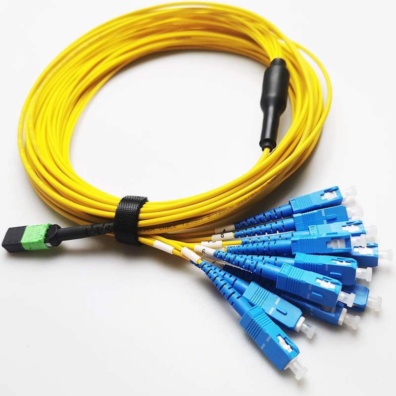 MPO-MPO Simplex Single Mode LSZH Fiber Optic Cable