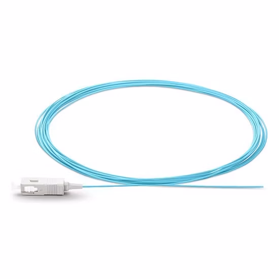 Gcabling Fiber Pigtails 1m 12 Core 1 Core LC APC Patch Cord Fibre Optique Pigtail