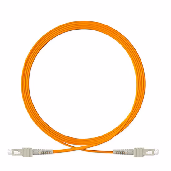 Cordon de raccordement fibre optique 50/125 duplex multimode LC-LC OM3 3 m
