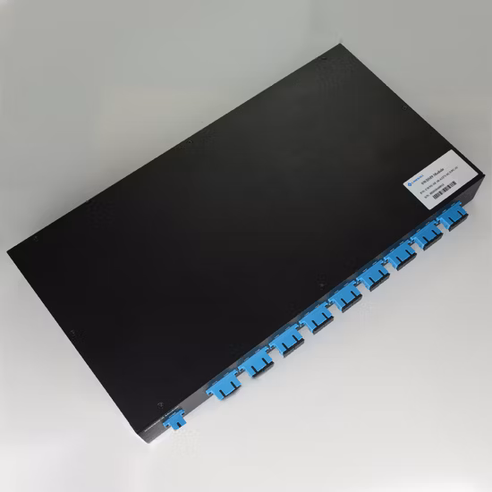 Haute qualité large bande passante 1*9 canaux CWDM Mux Demux Module dispositif équipement à double fibre pour réseau Wdm