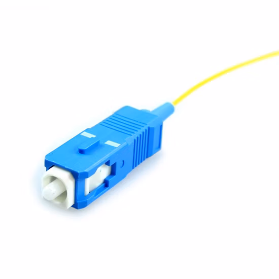 0.9mm PVC/LSZH Jacket Patch Cord Cable Simplex Sc Upc Fibre Optique Pigtail Mode Unique