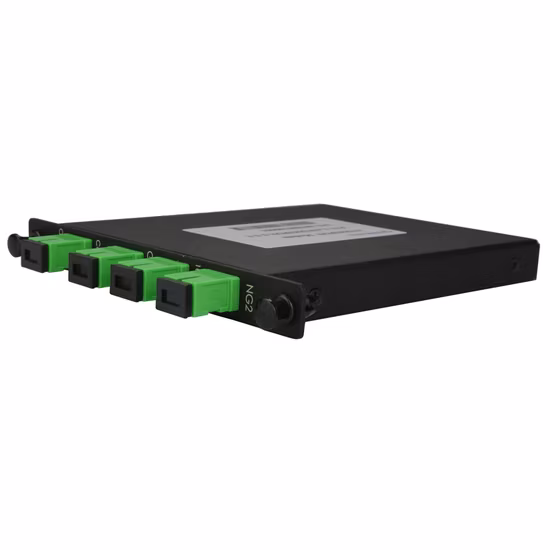 FTTH Pon Fibre Optique CWDM/DWDM/Fwdm Type de boîte ABS LC Upc Mux Demux Wdm