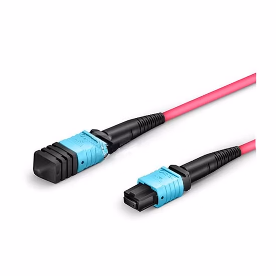 Cordon de raccordement réseau multimode Fcj Opto MTP et câble à fibre optique en queue de cochon