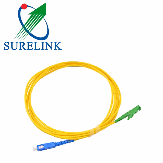Cordon de raccordement ou queue de cochon pour câble à fibre optique multimode